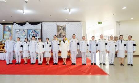 เทศบาลนครอุบลฯ ร่วมพิธีลงนามถวายพระพรชัยมงคล เนื่องในโอกาส “วันฉัตรมงคล” 4 พฤษภาคม 2569